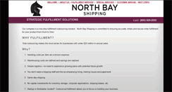 Desktop Screenshot of northbayshipping.com